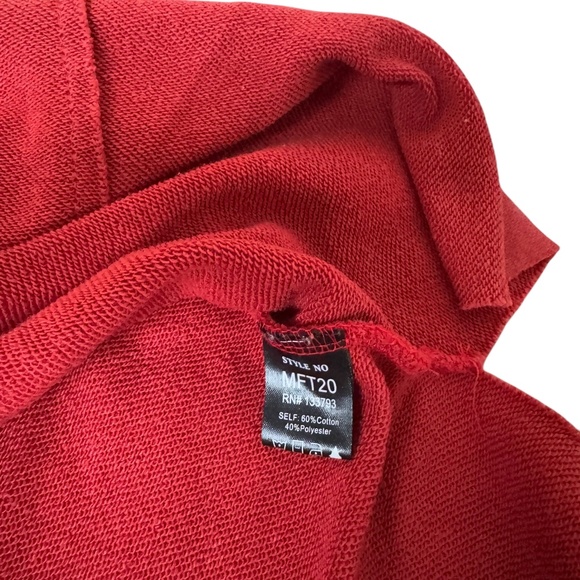 POL Anthropologie French Terry Oversized Hoodie- Large - Picture 5 of 6